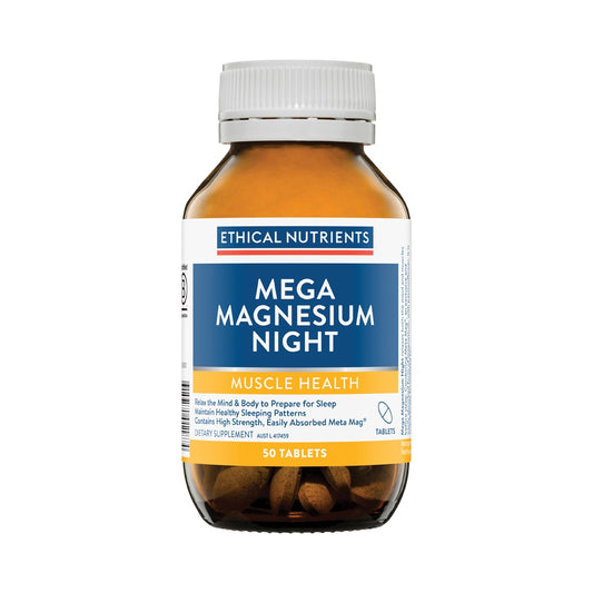 ETHICAL NUTRIENTS MEGA MAGNESIUM NIGHT 50T