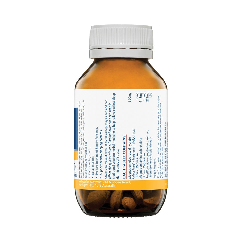 ETHICAL NUTRIENTS MEGA MAGNESIUM NIGHT 50T