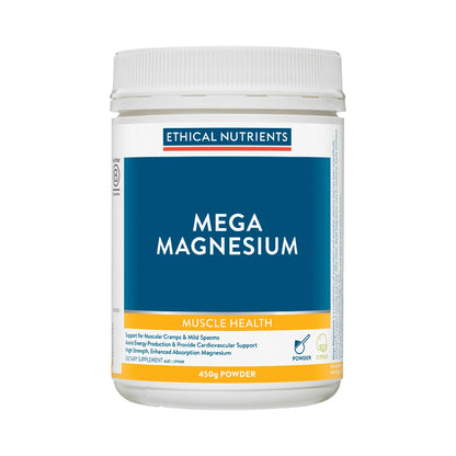 ETHICAL NUTRIENTS MEGA MAGNESIUM POWDER CITRUS 450G