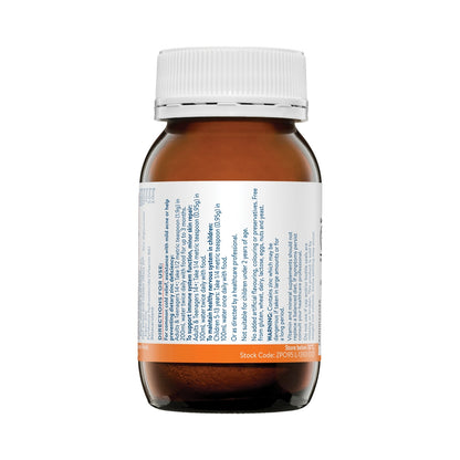 ETHICAL NUTRIENTS MEGA ZINC 40MG VITAMIN C ORANGE 95G