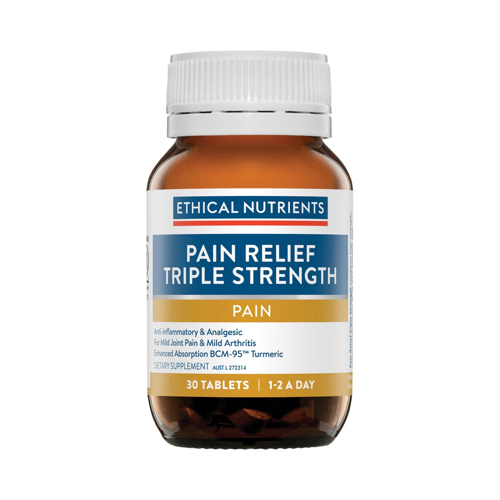 ETHICAL NUTRIENTS PAIN RELIEF TRIPLE STRENGTH 30T