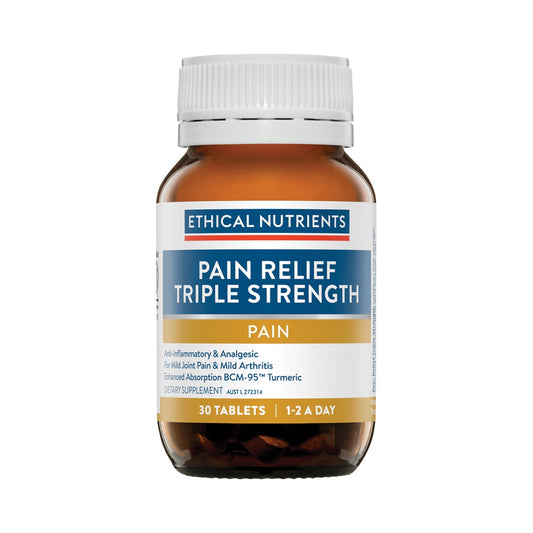 ETHICAL NUTRIENTS PAIN RELIEF TRIPLE STRENGTH 30T