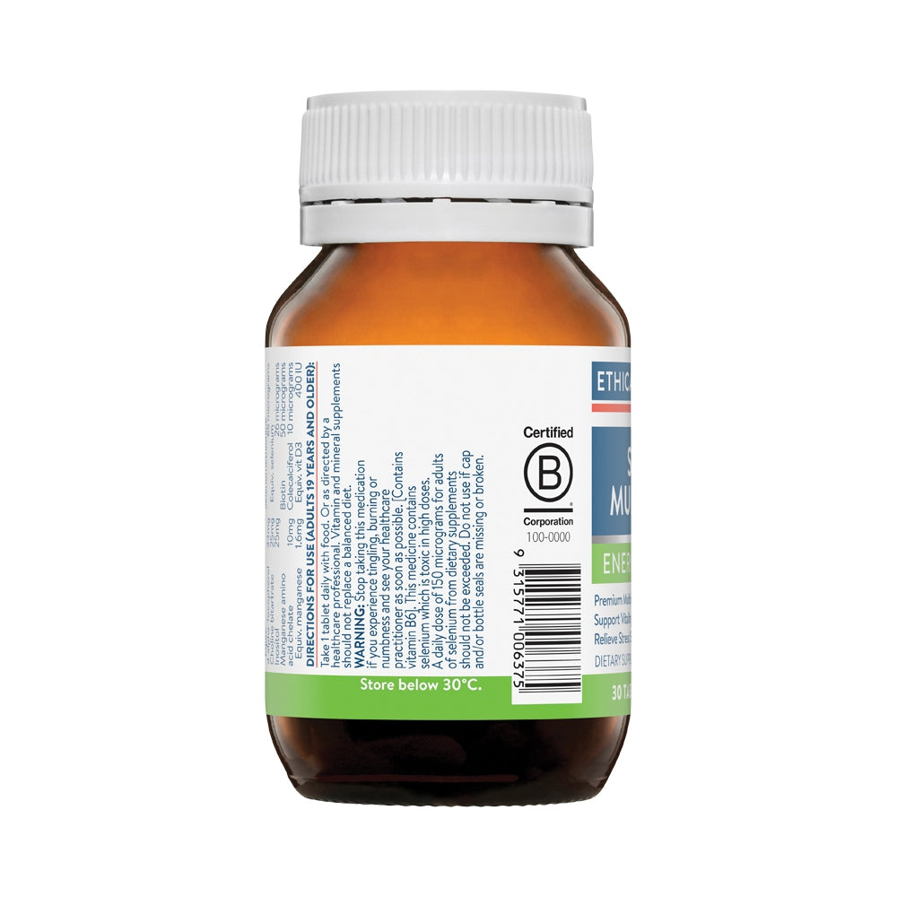 ETHICAL NUTRIENTS SUPER MULTI PLUS 30T