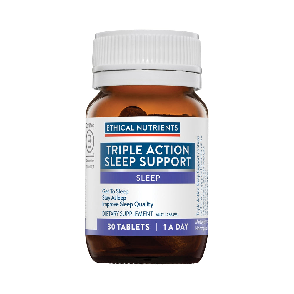 ETHICAL NUTRIENTS TRIPLE ACTION SLEEP SUPPORT 30T