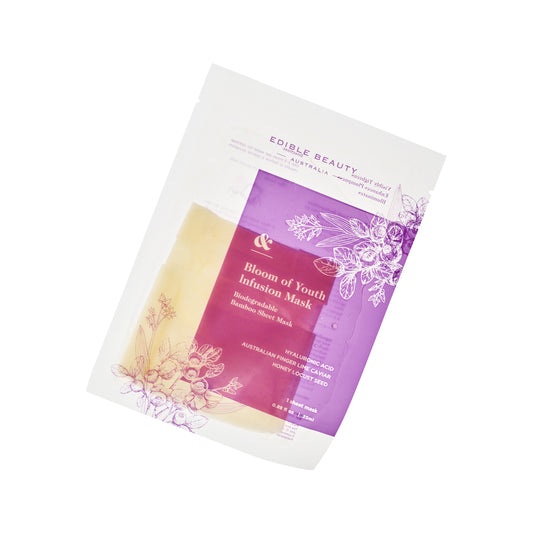 Edible Beauty Australia & Bloom of Youth Infusion Sheet Mask