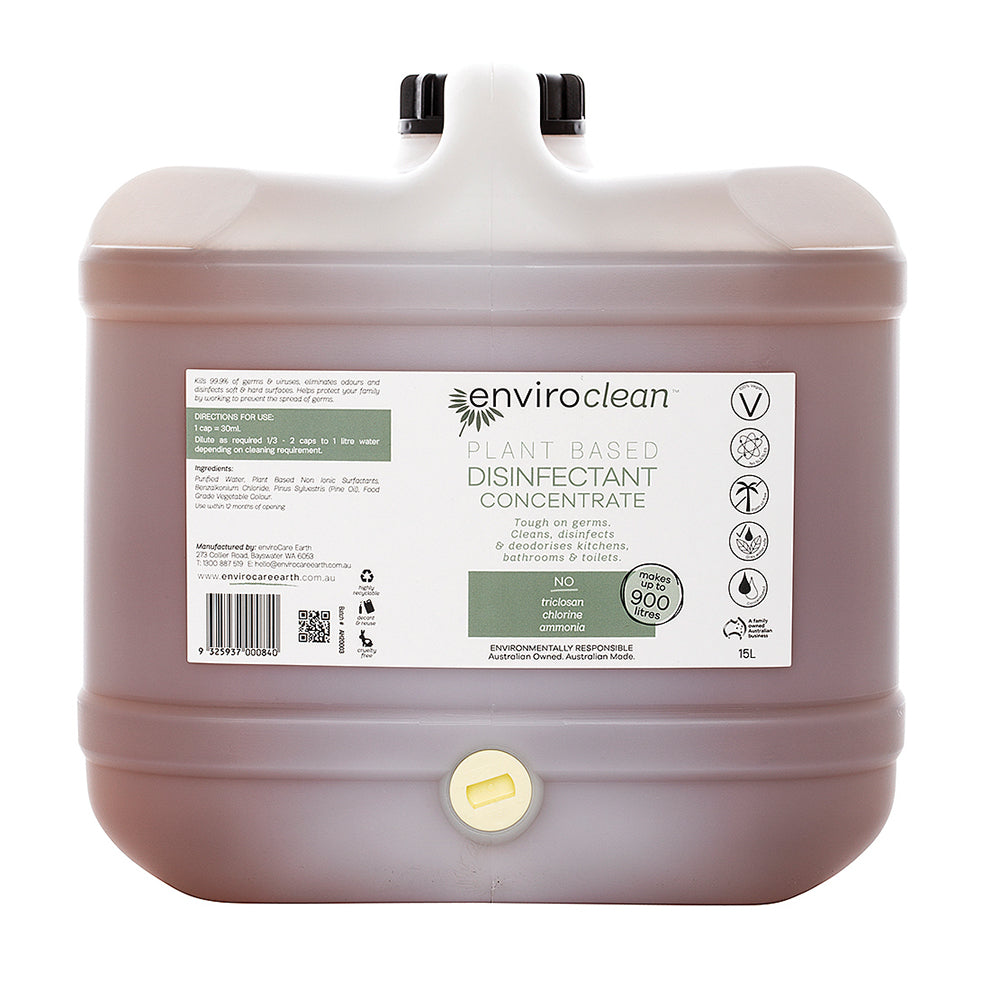 EnviroClean Plant Based Disinfectant Concentrate 15L