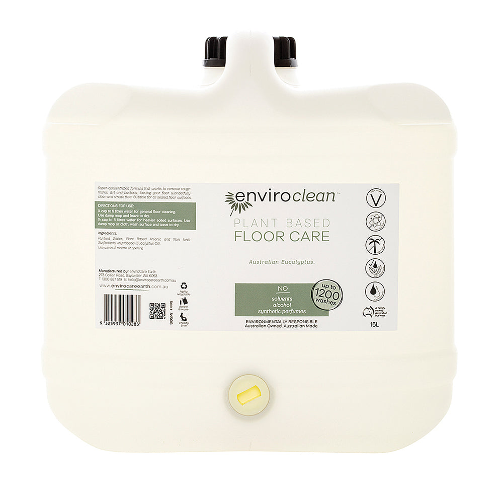 EnviroClean Plant Based Floor Care (Australian eucalyptus) 15L