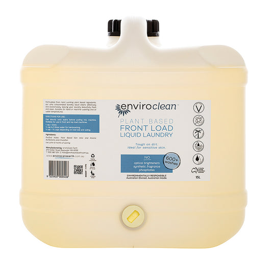 EnviroClean Plant Based Liquid Laundry Front Load 15L