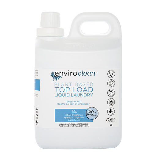 EnviroClean Plant Based Liquid Laundry Top Load 2L