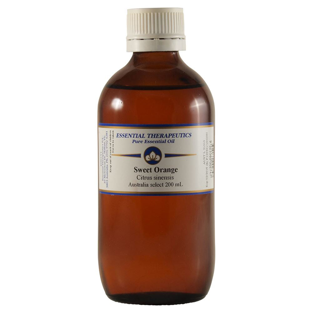 Essential Therapeutics Essential Oil Sweet Orange 200ml