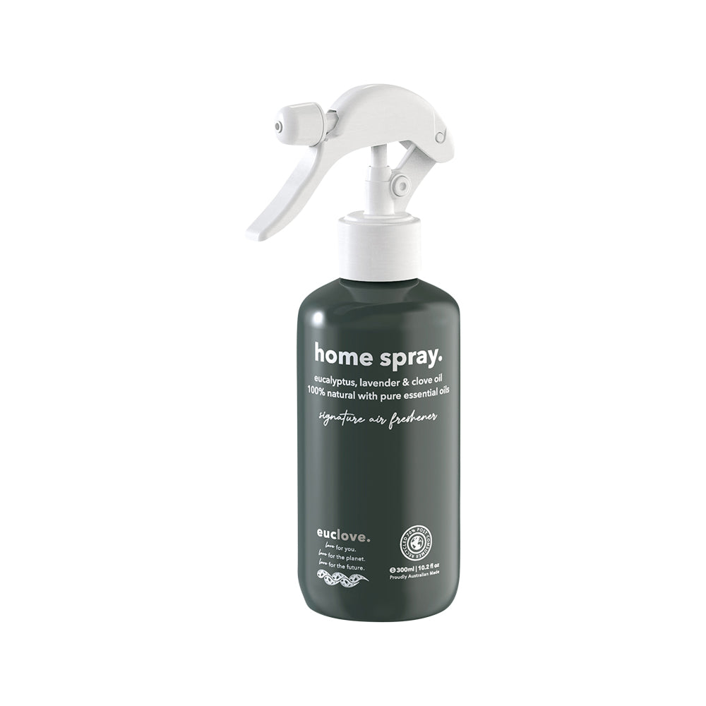 Euclove Home Spray Eucalyptus, Lavender & Clove Oil (Signature Air Freshener) Spray 300ml