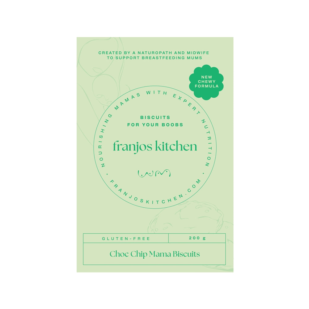 FRANJOS KITCHEN MAMA BISCUITS GLUTEN-FREE CHOC CHIP 200G