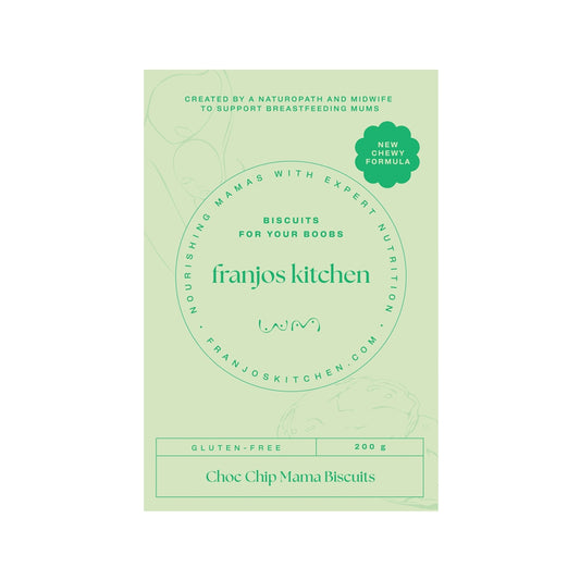 FRANJOS KITCHEN MAMA BISCUITS GLUTEN-FREE CHOC CHIP 200G