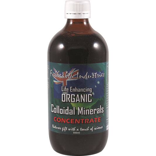 Fulhealth Industries Life Enhancing Organic Colloid Minerals Concentrate 500ml