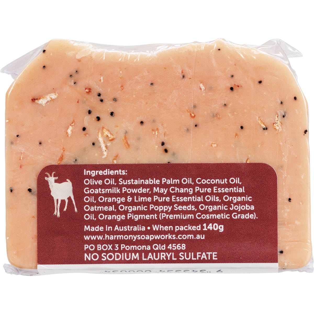 Goat's Milk Soap May Chang Exfoliation 140g