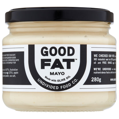 GOOD FAT™ Mayo Made with Olive Oil and Free Range Whole Eggs