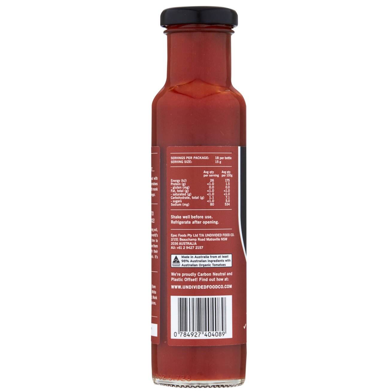 GOOD Sauce™ Tomato Ketchup 270g