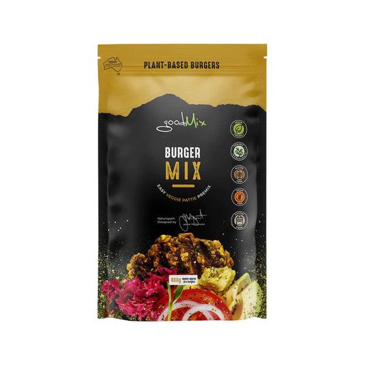 GoodMix Superfoods Burger Mix (Easy Vegan Veggie Pattie Premix) 800g