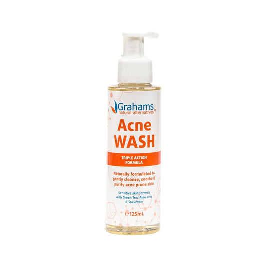 Grahams Natural Acne Wash 125ml