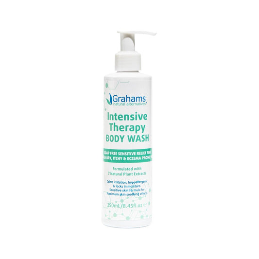 Grahams Natural Body Wash Intensive Therapy (Soap Free) 250ml