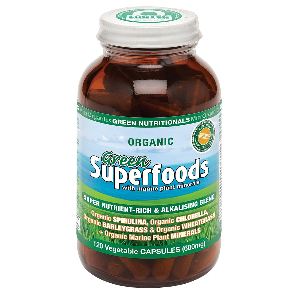 Green Nutritionals Green Superfoods 600mg 120vc