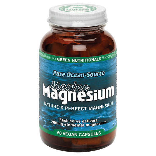 Green Nutritionals Pure Ocean-Source Marine Magnesium 60vc