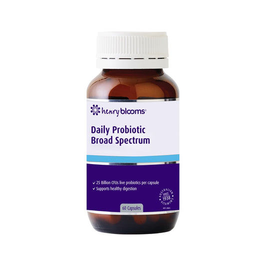 Henry Blooms Daily Probiotic Broad Spectrum 60c