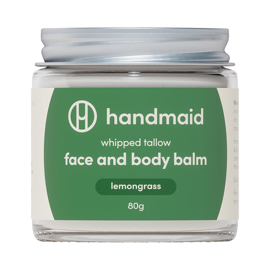 HANDMAID WHIPPED TALLOW FACE AND BODY BALM LEMONGRASS 80G