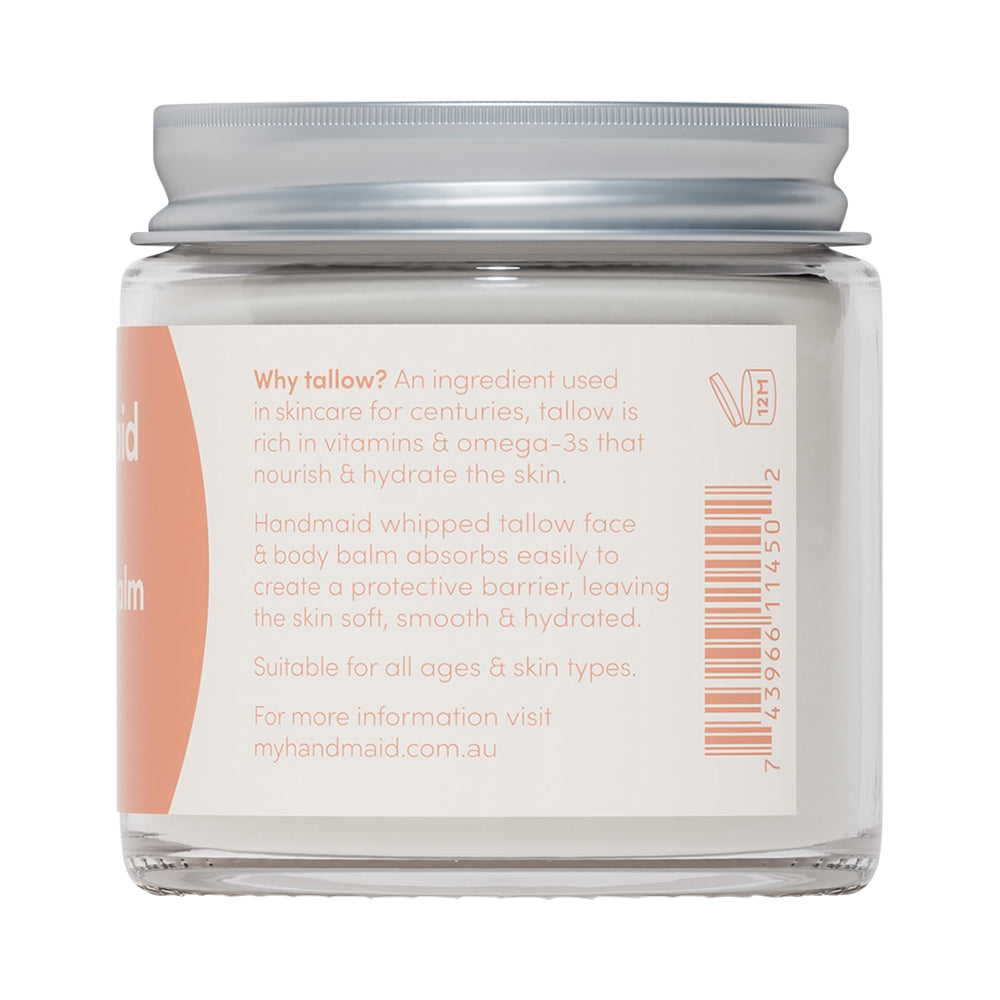 HANDMAID WHIPPED TALLOW FACE AND BODY BALM NATURAL 80G