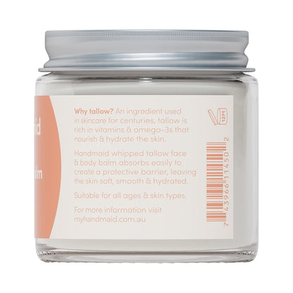 HANDMAID WHIPPED TALLOW FACE AND BODY BALM NATURAL 80G