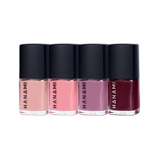 Hanami Nail Polish Collection Tootsie 9ml x 4 Pack