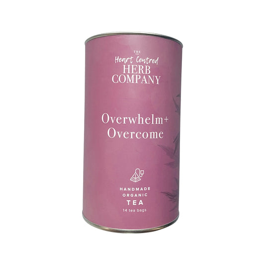 The Heart Centred Herb Company Overwhelm + Overcome x 14 Tea Bags