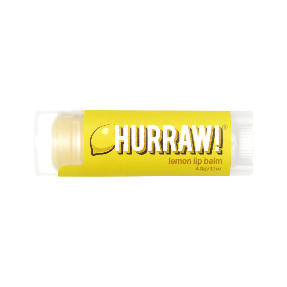 Hurraw! Organic Lip Balm Lemon 4.8g