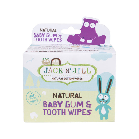 JACK N' JILL Baby Gum &Tooth Wipes x 25 Pack
