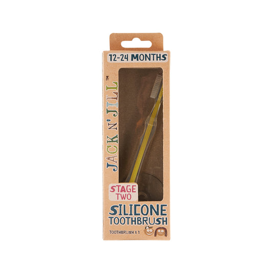 Jack N' Jill Silicone Toothbrush Stage Two (12-24 Months)