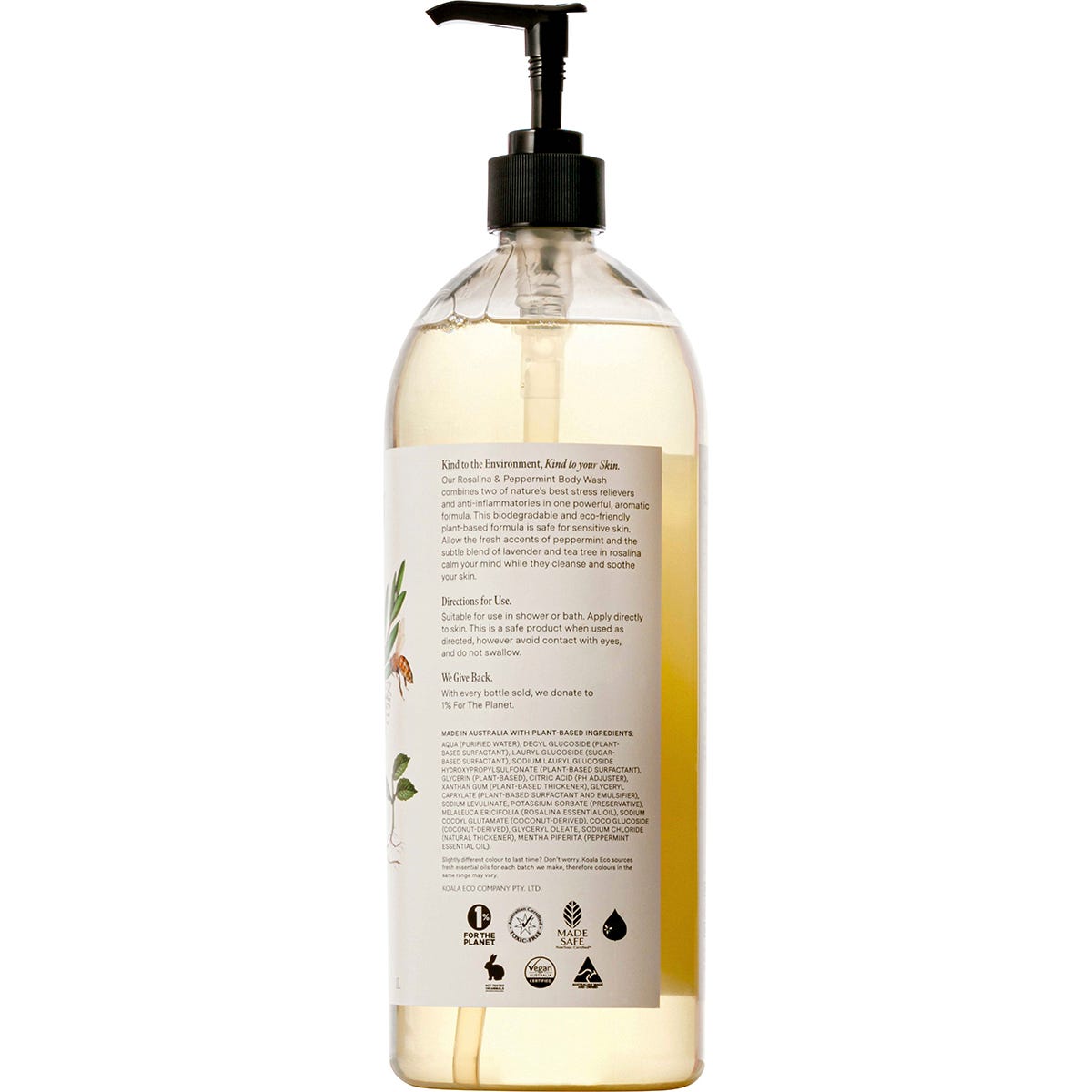 Body Wash Rosalina & Peppermint 1L