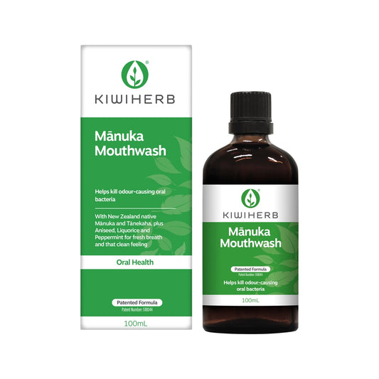 Kiwiherb Manuka Mouthwash 100ml