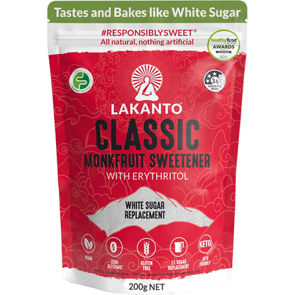 Classic Monkfruit Sweetener 200g