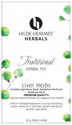 Hilde Hemmes Herbal's Herbal Tea Liver 50g