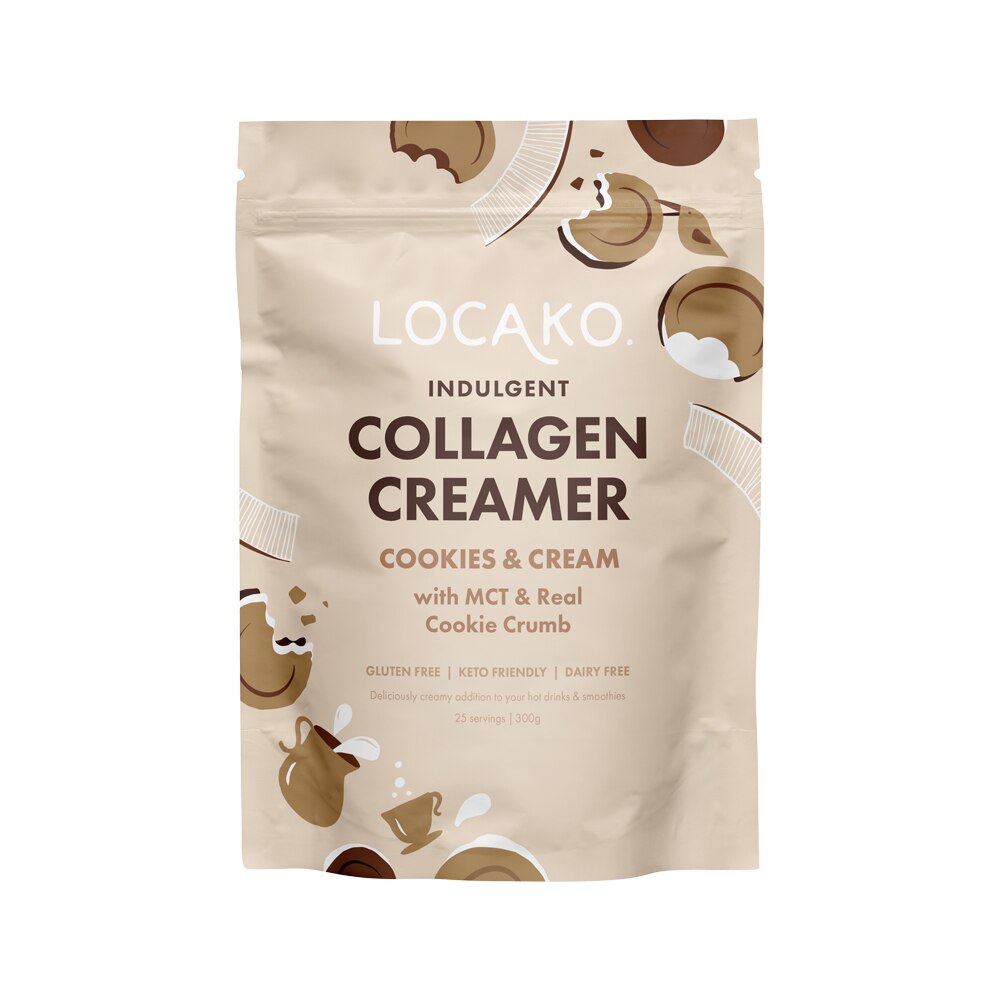 LOCAKO Collagen Creamer Indulgent (Cookies and Cream) 300g