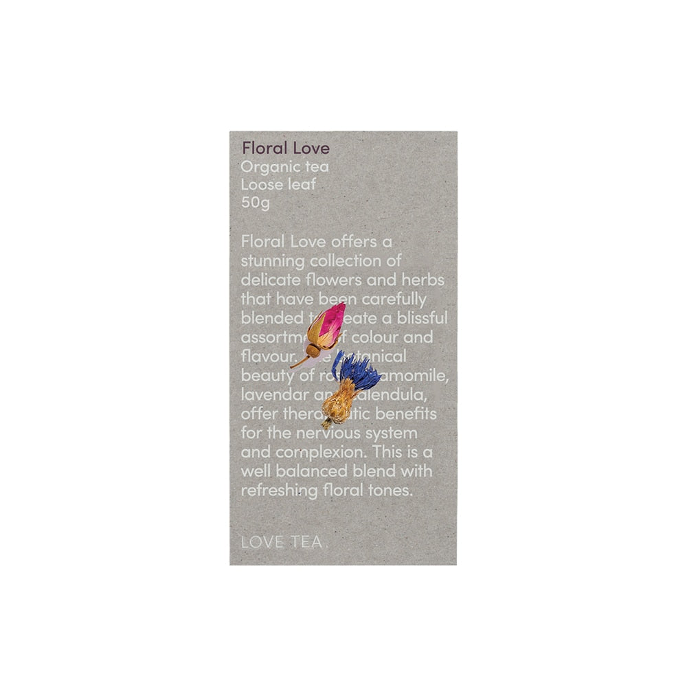 Love Tea Organic Floral Love Tea Loose Leaf 50g
