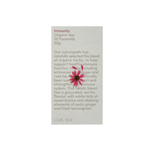 Love Tea Organic Immunity Tea x 20 Pyramids