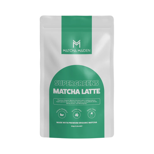 MATCHA MAIDEN SUPERGREENS MATCHA LATTE 150G