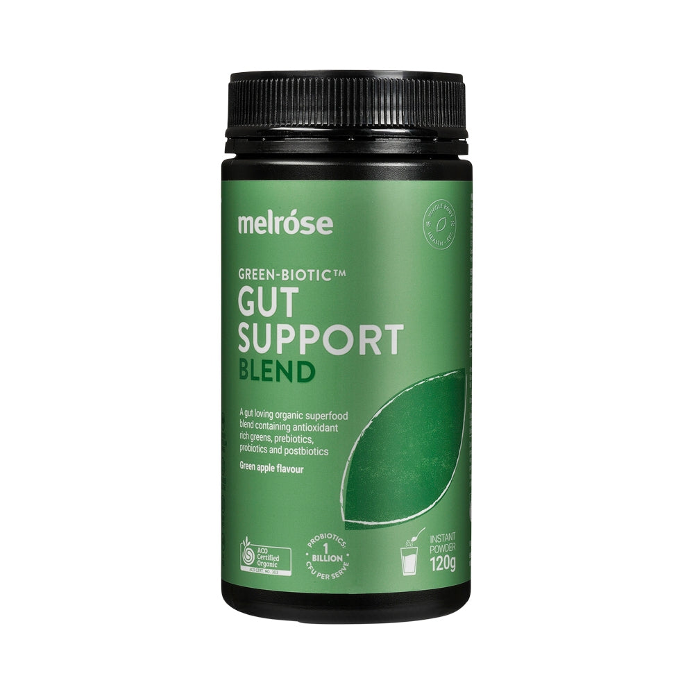 MELROSE GREEN-BIOTIC GUT GUT SUPPORT BLEND GREEN APPLE INSTANT POWDER 120G