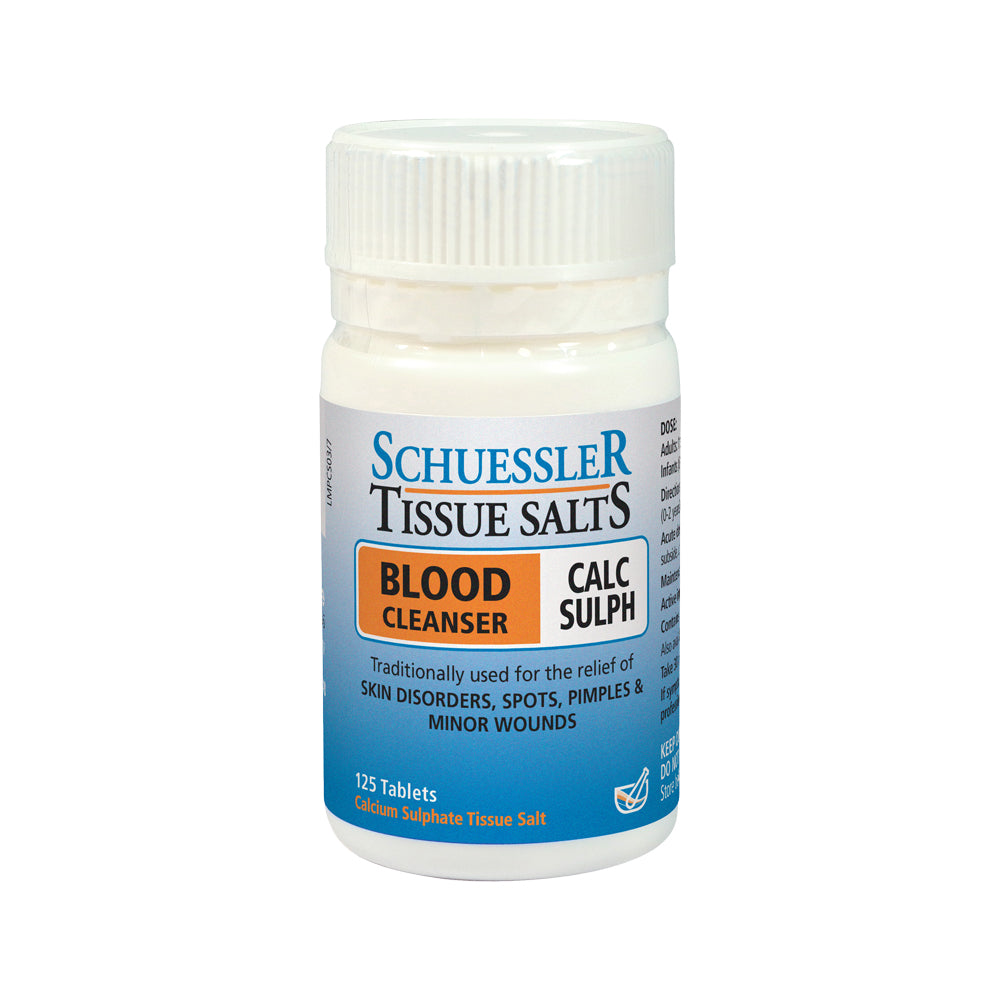 Martin & Pleasance Schuessler Tissue Salts Calc Sulph (Blood Cleanser) 125t