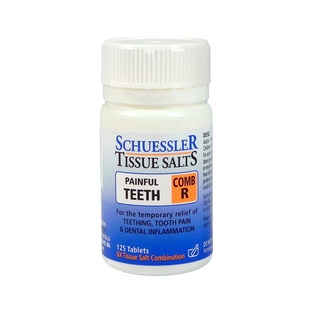 Martin & Pleasance Schuessler Tissue Salts Comb R (Painful Teeth) 125t