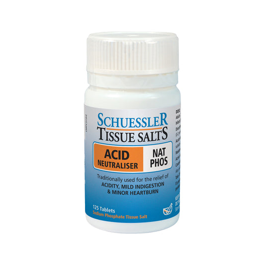 Martin & Pleasance Schuessler Tissue Salts Nat Phos (Acid Neutraliser) 125t