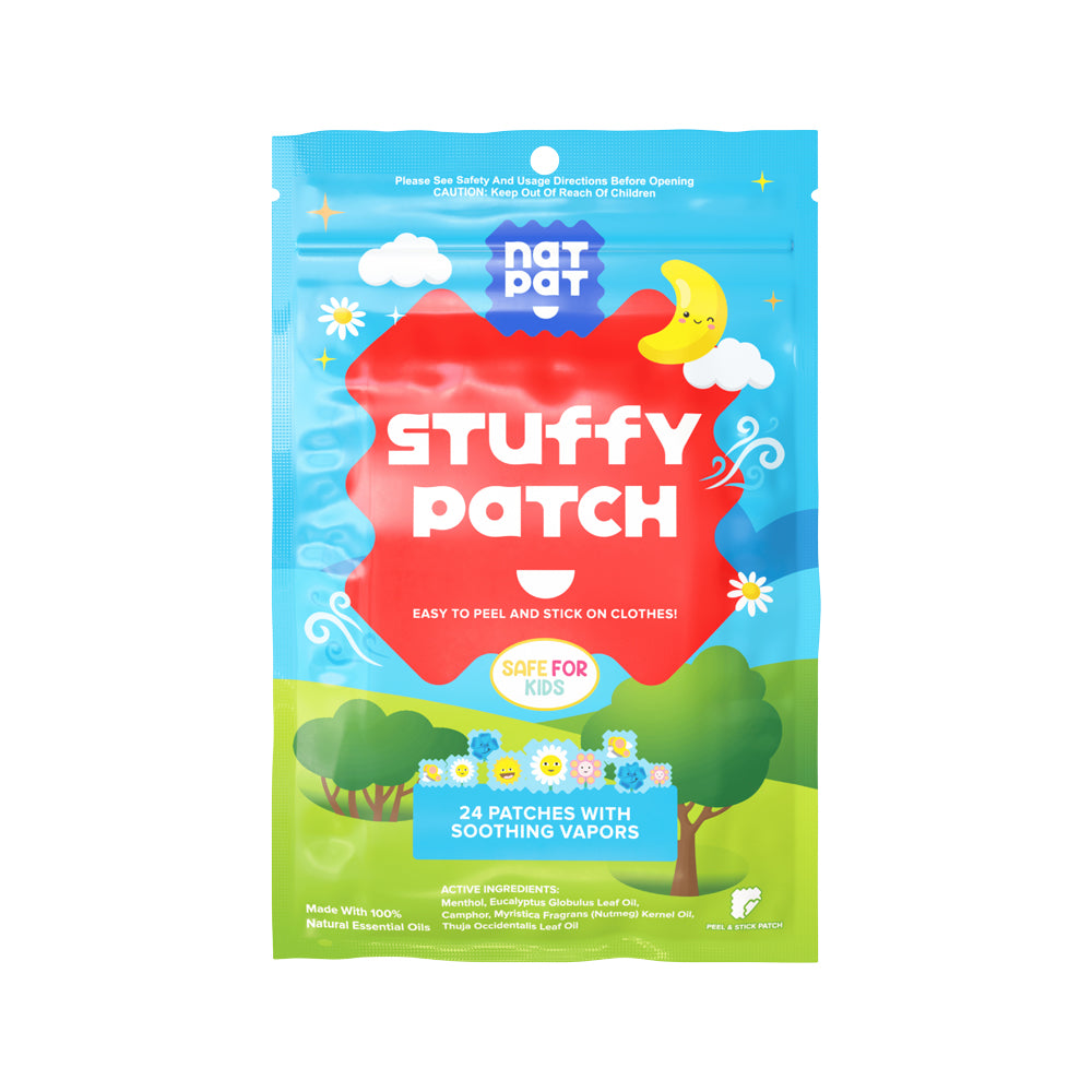 NATPAT StuffyPatch Organic Stickers x 24 Pack