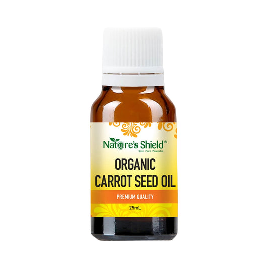 NATURES SHIELD ORGANIC CARROT SEED OIL 25ML
