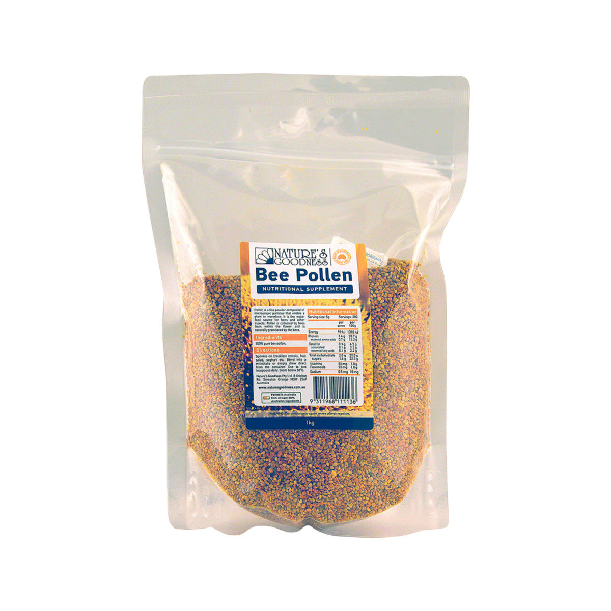 NATURE'S GOODNESS Bee Pollen 1kg